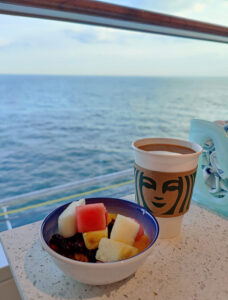 Frühstück mit Aussicht