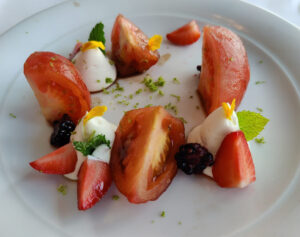 Balsamic Marinated Heirloom Tomato