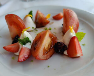 Balsamic Marinated Heirloom Tomato