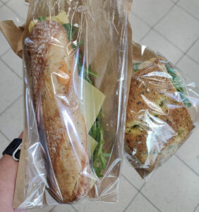 Flughafen-Sandwiches
