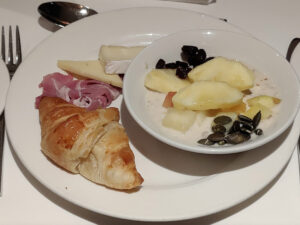Frühstück vom Buffet