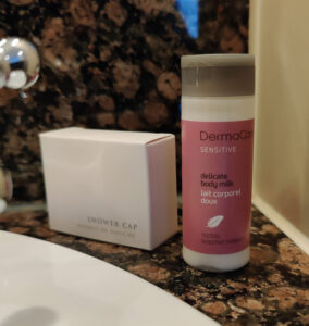 Duschhaube / Bodylotion