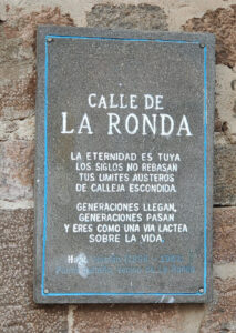 Calle de la Ronda