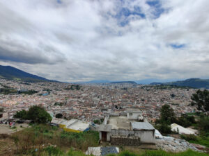 Blick auf Quito