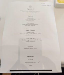 Mittagessen in der Casa Gangotena