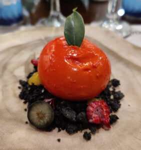 Tangerine Cheesecake