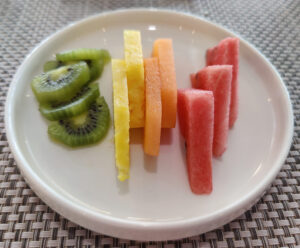 Frisches Obst der Saison