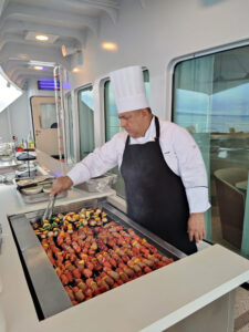 gegrillte Snacks