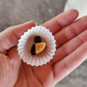 Schokolade und Zucker