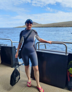 nächstes Outfit - Wet Suit fürs Schnorcheln