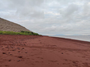 roter Strand von Rabida