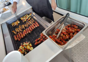 gegrillte Snacks