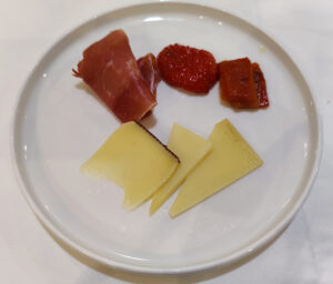 Schinken und Käse