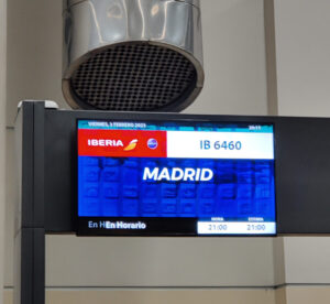 IB 6460 nach Madrid