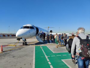 unser Flieger