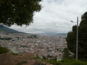 Blick auf Quito