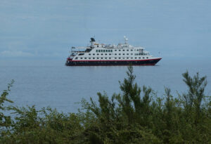 Santa Cruz II vor der Post Office Bay