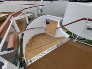 Treppe vom Captain´s View