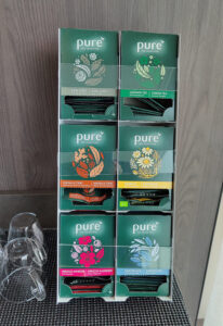 Kaffee-Ecke in der Lounge