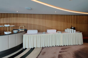 Kaffee-Ecke in der Lounge