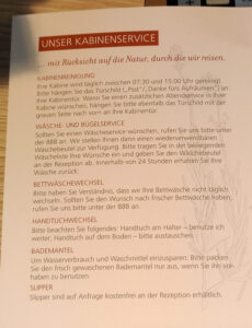 Kabineninfo