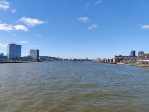 Anfahrt auf Amsterdam