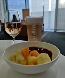 Frühstück in der Lounge