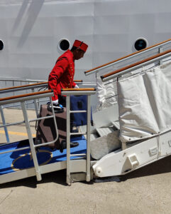 Bell Boys gibt es nicht nur bei Cunard