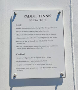 Paddle Tennis