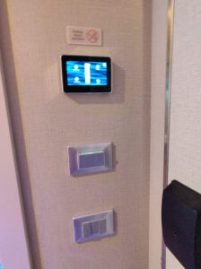Masterschalter und Display