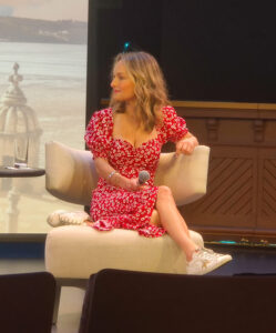 Taufpatin Giada de Laurentiis