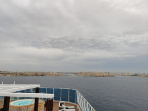 Einfahrt in den Hafen von Valletta