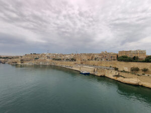 Einfahrt in den Hafen von Valletta