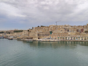 Einfahrt in den Hafen von Valletta