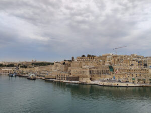 Einfahrt in den Hafen von Valletta