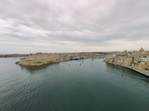 Einfahrt in den Hafen von Valletta