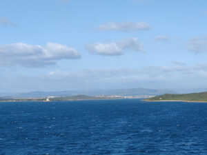 Anfahrt auf Olbia