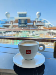 Cappuccino im Baristas