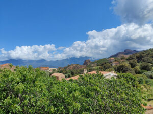Blick zu den Calanques de Piana