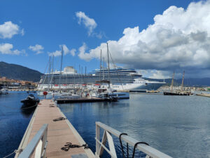 im Hafen von Ajaccio