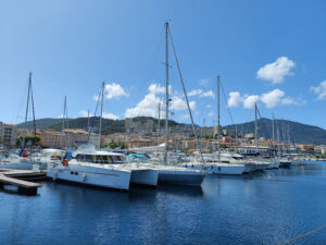 im Hafen von Ajaccio