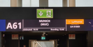 LH 1869 FCO - MUC