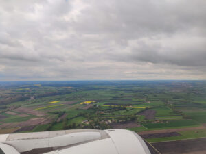 Anflug auf München