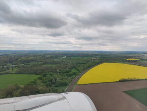 Anflug auf München