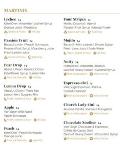Martinis