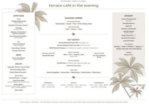 Terrace Café - Musterkarte