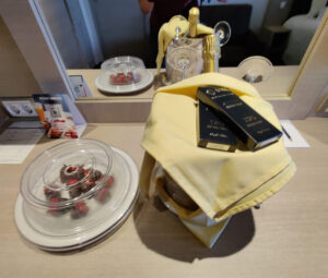 Schokoerdbeeren, Prosecco und Schokolade