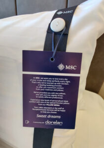 Pillow Menu