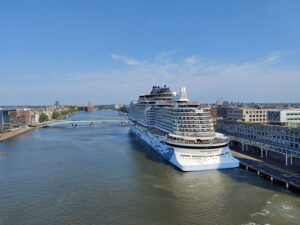Abfahrt von Amsterdam