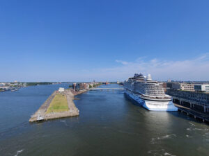 Abfahrt von Amsterdam